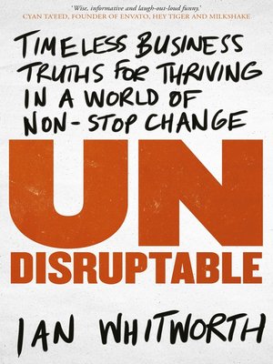 cover image of Undisruptable